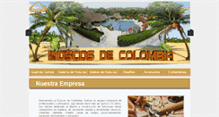 Desktop Screenshot of kioscosdecolombia.net